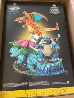Pokemon Lego venusaur blastoise charizard