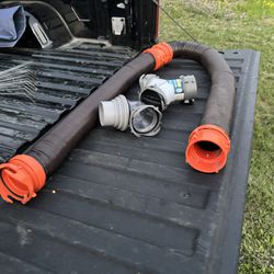 RV CAMPER SEWER PIPES AND FITTINGS