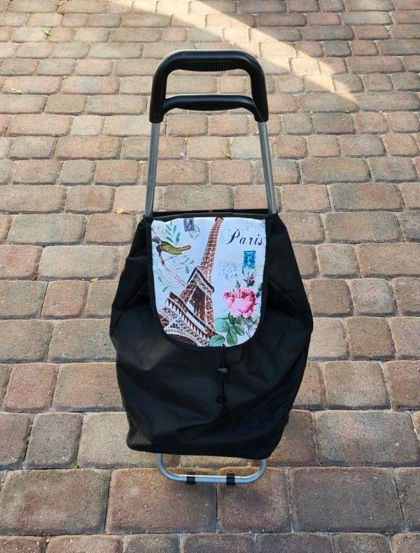 Rolling" Paris" 2 Wheel Cart