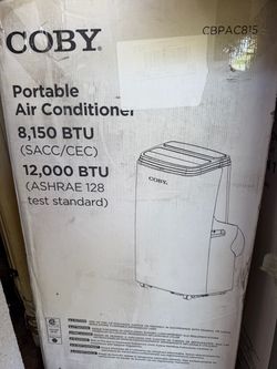 PORTABLE AIR Conditioner brand COBY 12000 BTU