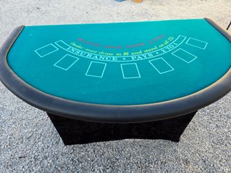 Blackjack table