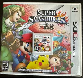 Super Smash Bros 3ds