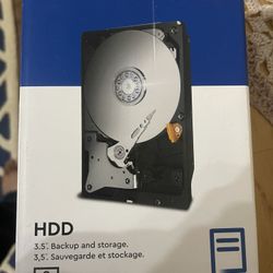 Western digital 4 GB hard Drive 