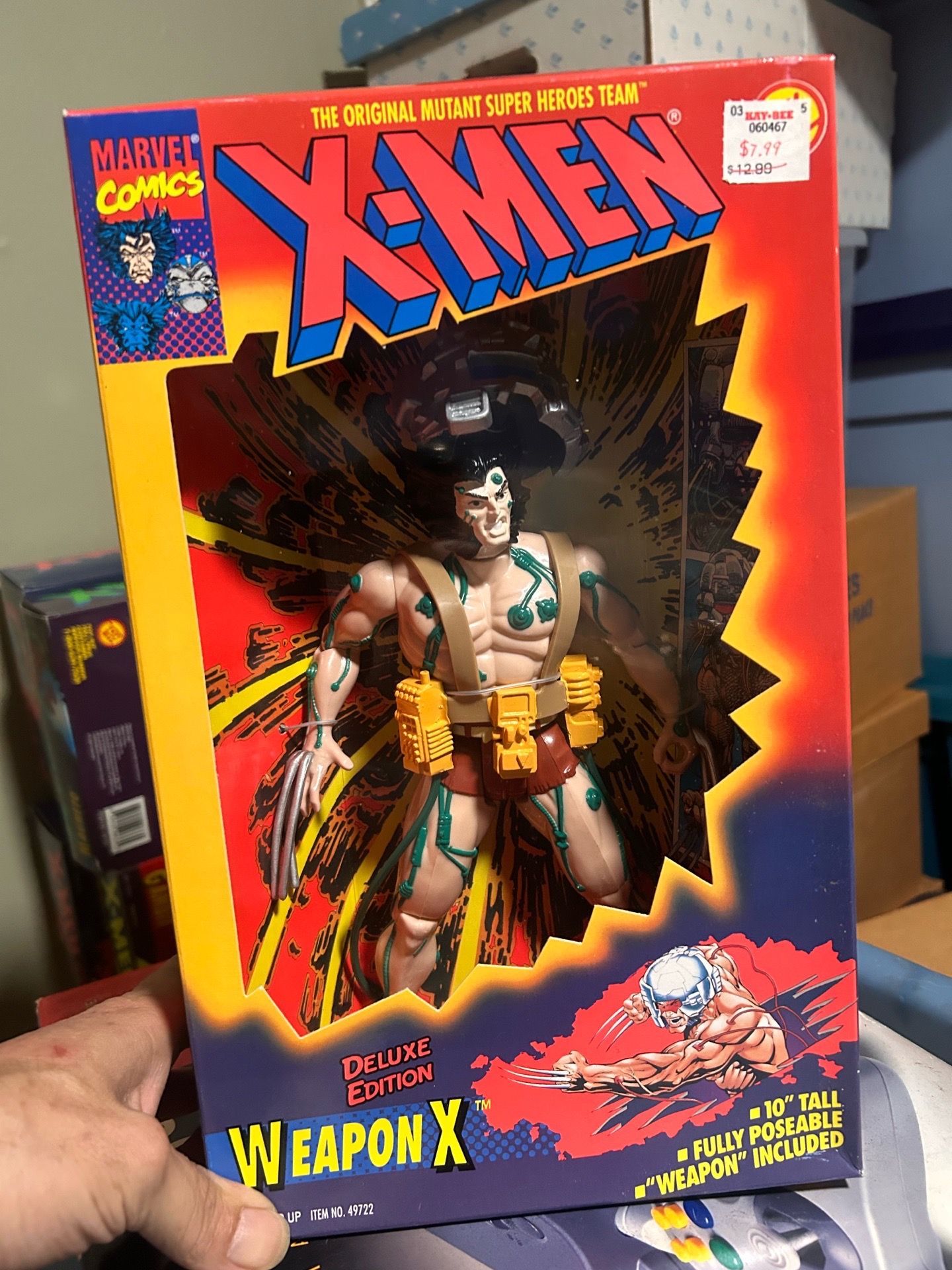 1994 ToyBiz Marvel X-Men 10" action figures