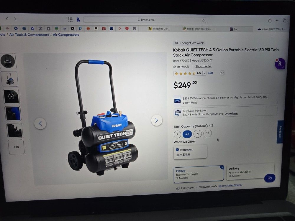 KOBALT Air Compressor