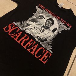 ScarFace Shirt Size- Large Loose Fit