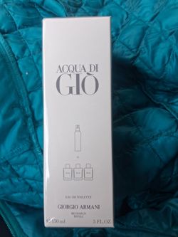 Acqua Di Gio Eau De Toilette 5oz (150ml) recharge New in box