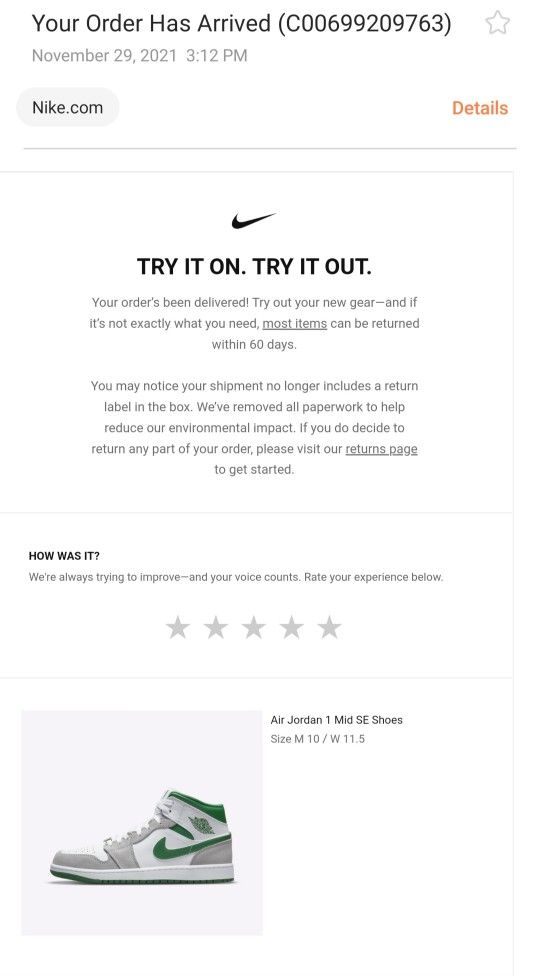 Air Jordan Mid SE Size 10