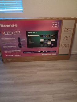 Hisense LED HSQ 75 inch tv