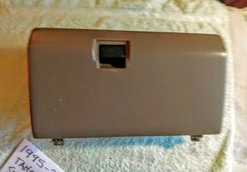 92-96 ford bronco. F-150. F-250. Tan glove box with storage box.