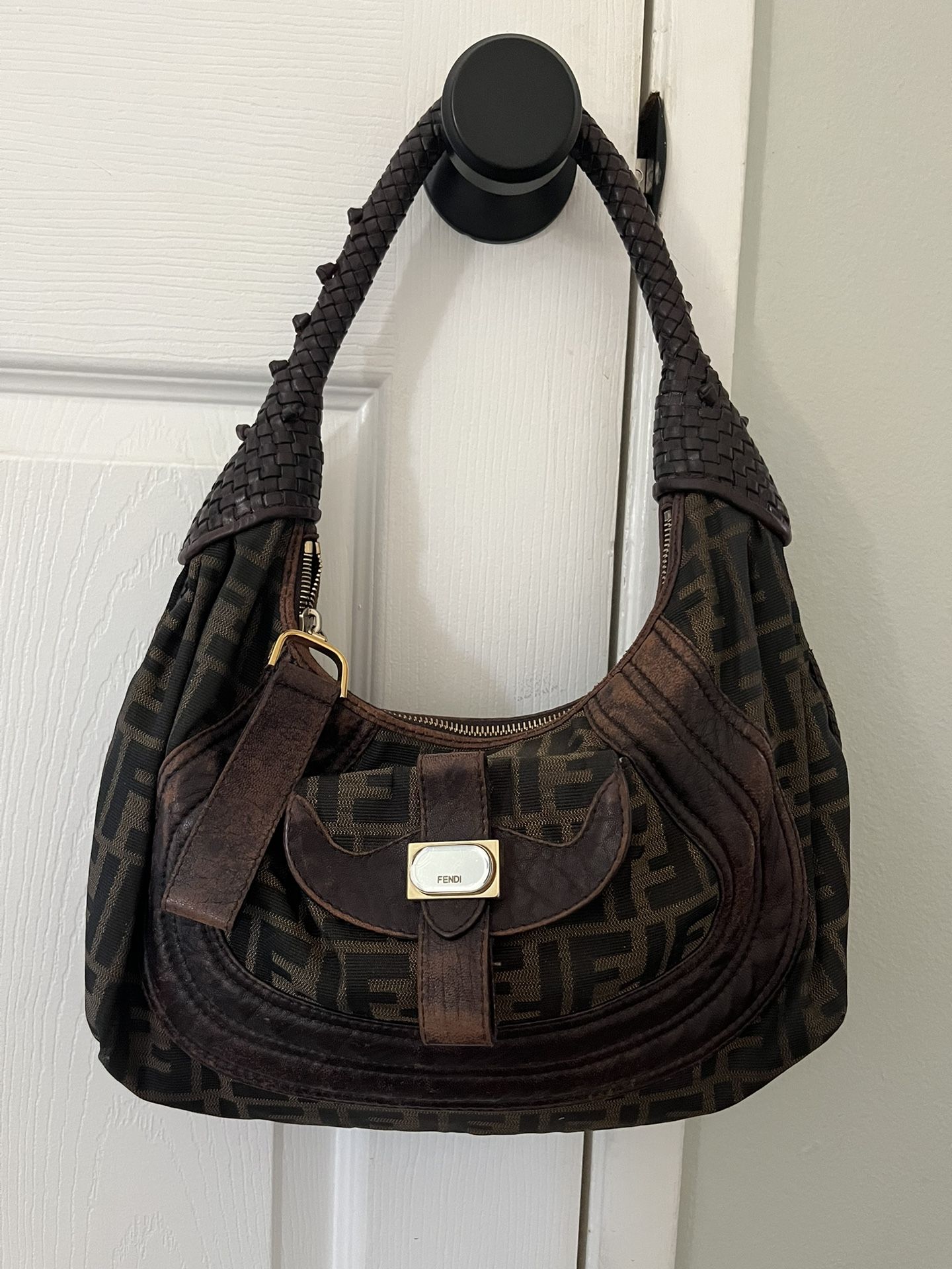Fendi Zucca Spy Bag Hobo