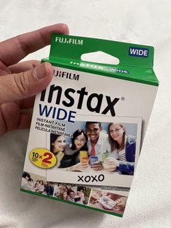 Fujifilm instax Wide Instant Film 2 Pack (20 Exposures) for use with Fujifilm instax Wide 