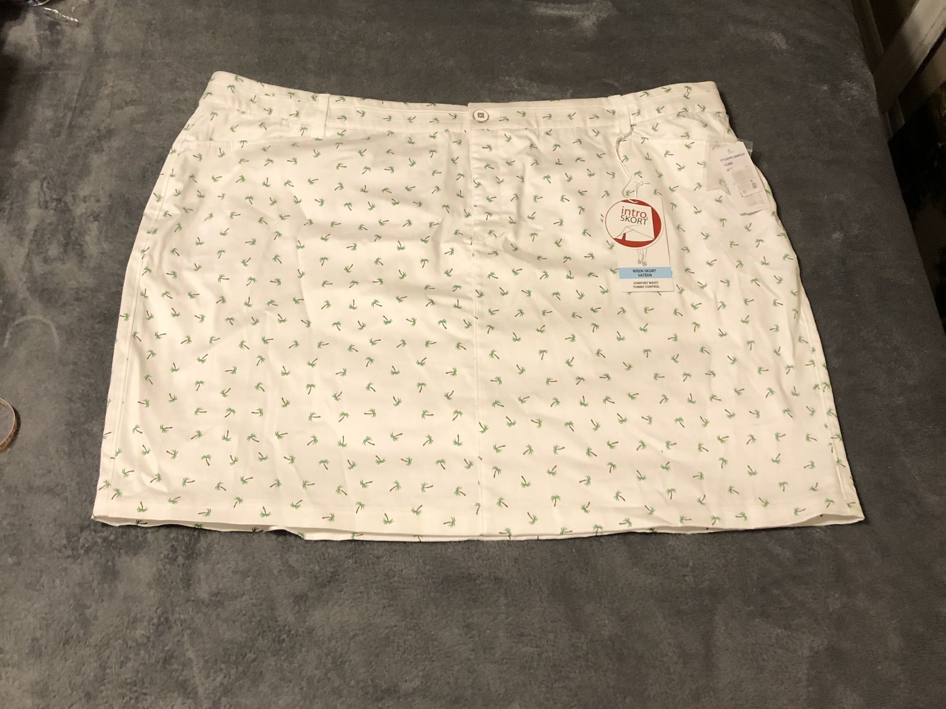 Intro Wren Skort - Palm Trees -Size 24W