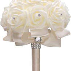 Bridesmaids Bouquets - Ivory