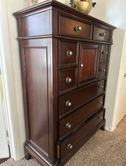 Wood dresser 