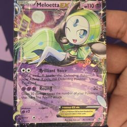 Meloetta ex radiant collection