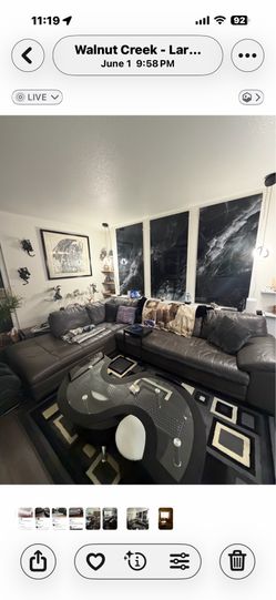 L shape sofa