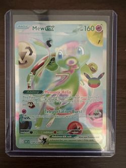30th Celebration Mew ex 158/128 Secret Rare Pokémon Card