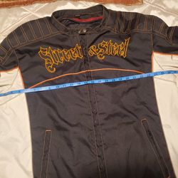 Street & Steel Motorcycle Biker Padded Jacket Men Size 4XL