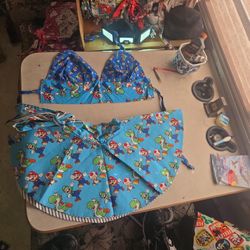 Super Mario Top And Skirt Once I Fit Most