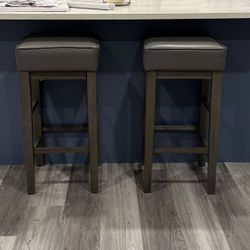 Bar Stools Grey 