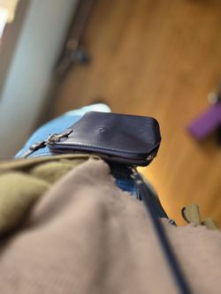 Small Italian Black Leather Crossbody Bag