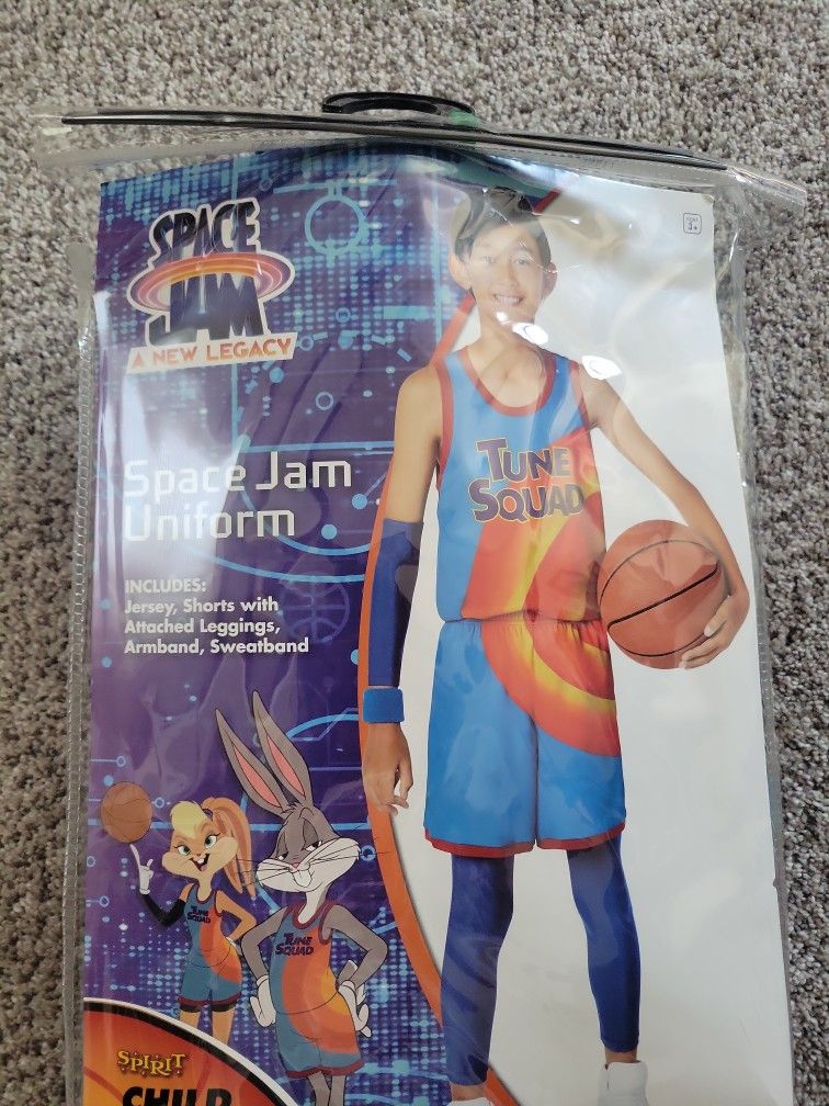 Space Jam Costume- Size Large 12-14