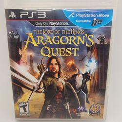 The LotR Aragorn's Quest PS3 Playstation 3 Game