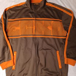Men's Size 2x Large Echo Unlimited Jacket Coat Brown Orange Thick