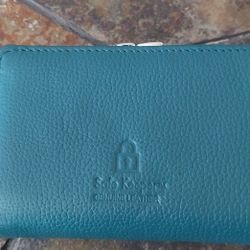 Safekeeper Teal Wallet 5"x3"