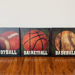 Painting - Sports ( 3 in a set)