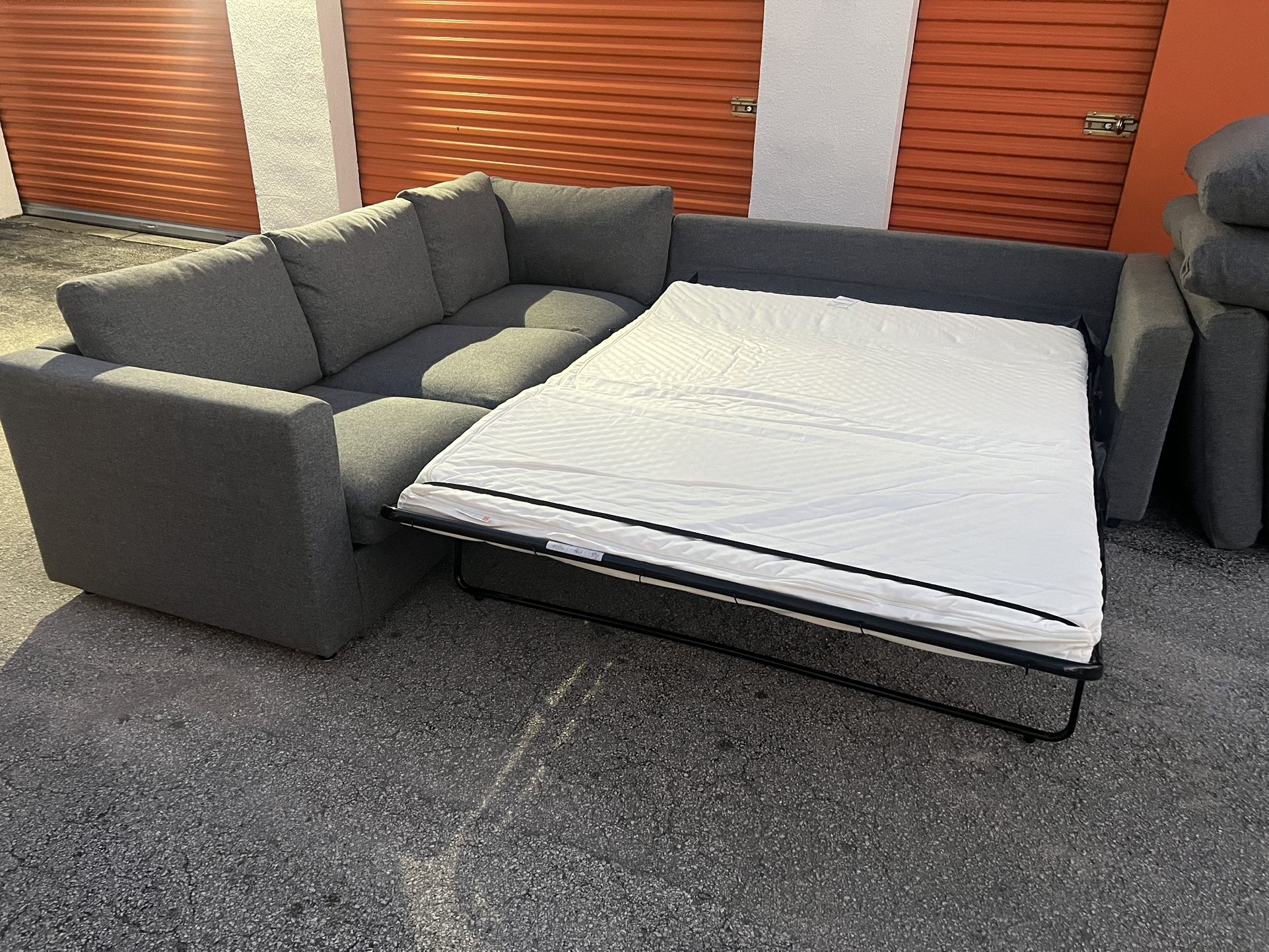 Ikea FINNALA Sectional Sleeper Sofa 98” L x 98” W