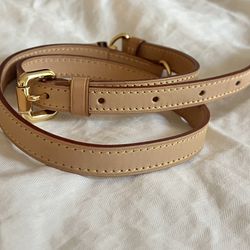 Authentic Louis Vuitton leather shoulder strap
