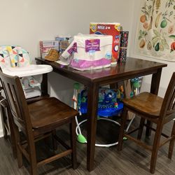 Bistro dinner table / Breakfast Bar Table / Wooden Table