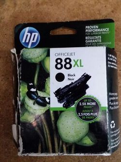 New HP Black Ink cartridge #88