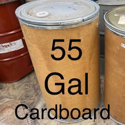 55 Gallons Cardboard Barrel (Have 1 Available) 