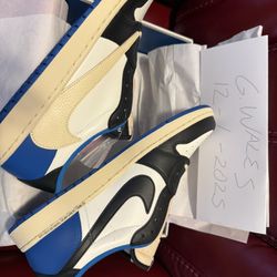 Travis Scott Fragment Jordan 1 Low OG Size 13