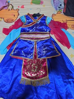 Disney store Mulan costume for girls