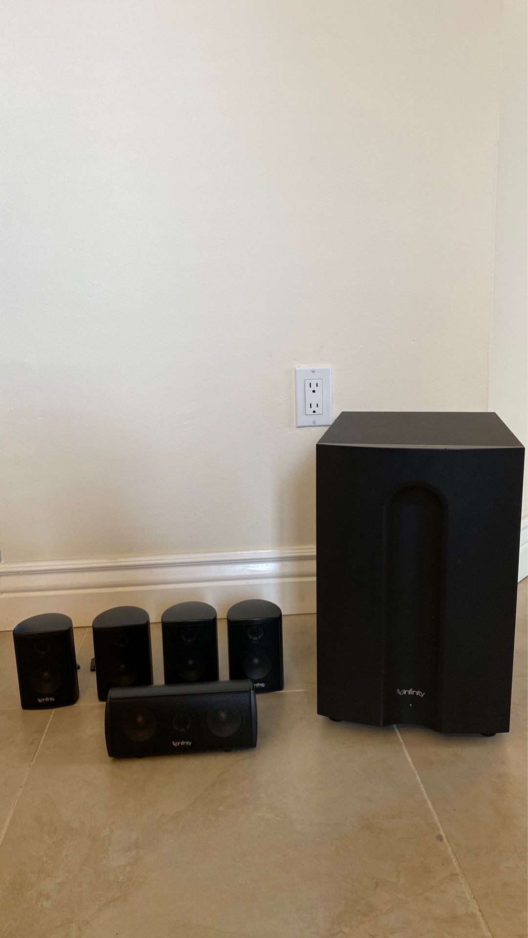 INFINITY Surround Sound Speakers 5.1 System for Sale in Miami, FL OfferUp