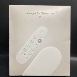 Google - TV Streamer 4K - Fast Streaming Device in 4K HDR - 32 GB of Storage ...