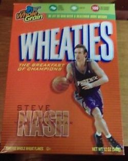 PHOENIX SUN'S - STEVE NASH WHEATIES