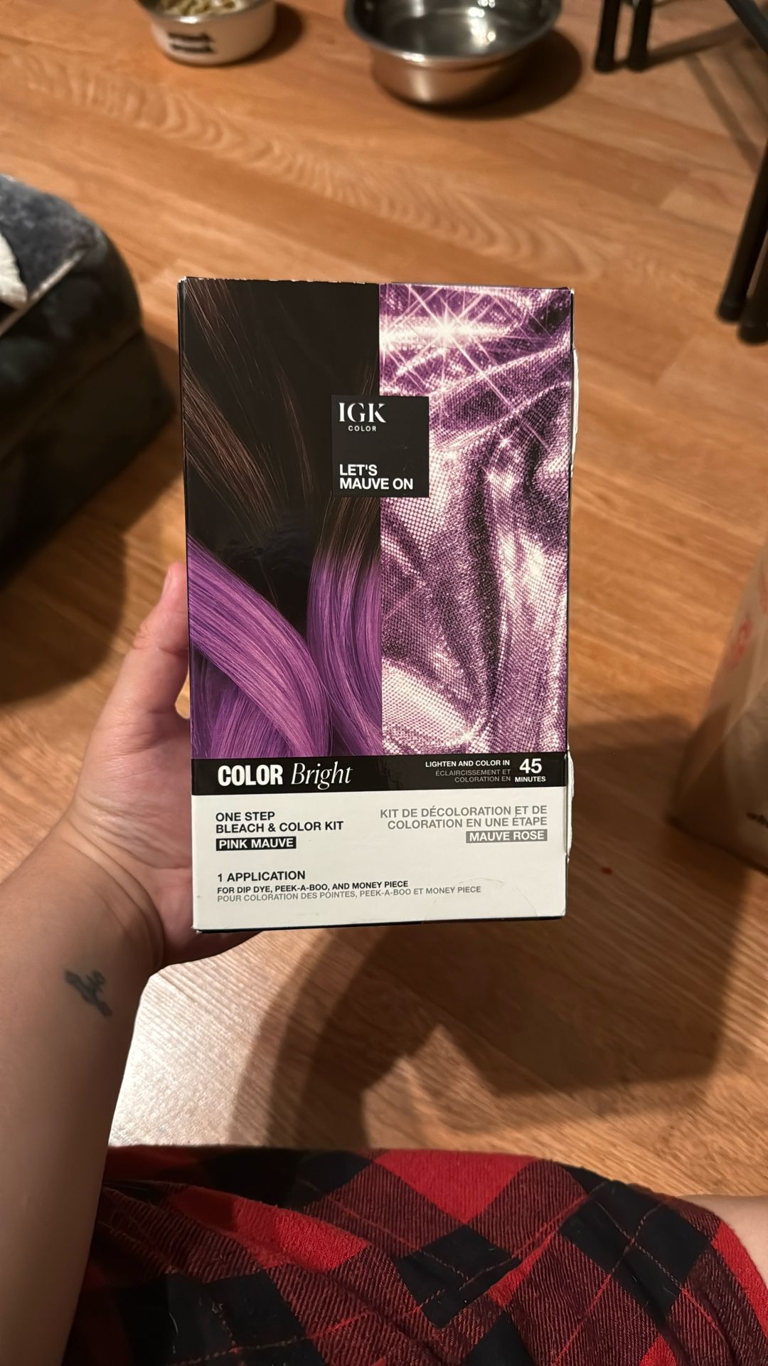 IGK COLOR LET’S MAUVE ON