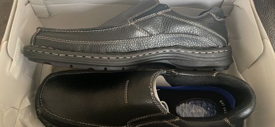 Dr. Scholl's Black Leather Loafers