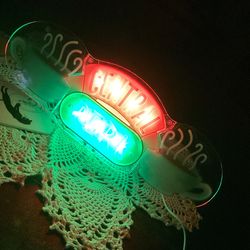 Friends Central Perk Coffee Shop Light Up Wall Mount !!