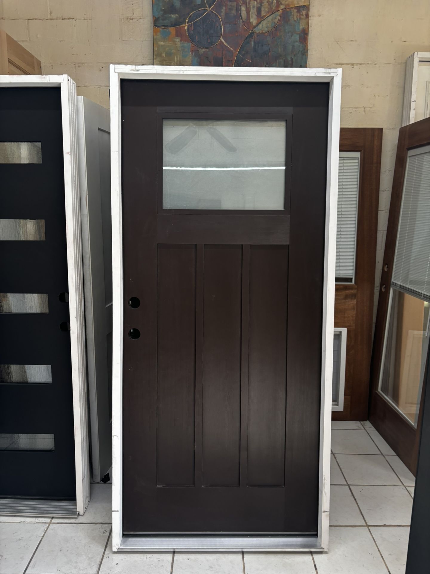 Fiber Prefinished Door
