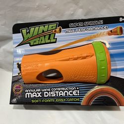Wingball Football , Soft Foam Ball, Easy Catch, Floats- Perfect For Pool / Beach