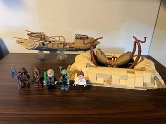 LEGO Star Wars 75396 Desert Skiff & Sarlacc Pit w/ Minifigs NO NIEN NUNB