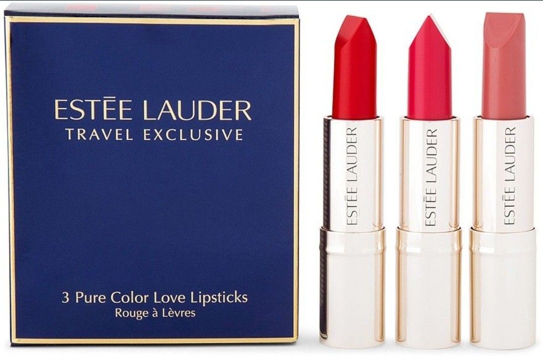 Estée Lauder Travel Exclusive Pure Color Love Lipsticks 3-Pack

