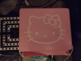 Hello Kitty collectable dvd player with remote