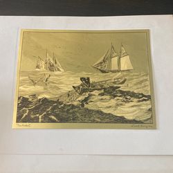 Lionel Barrymore Etched Foil (Nantucket ,Shoreside Farm